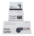 Premium pizzautstyr fra Gozney – pizzakutter, deigkutter og digitalt termometer