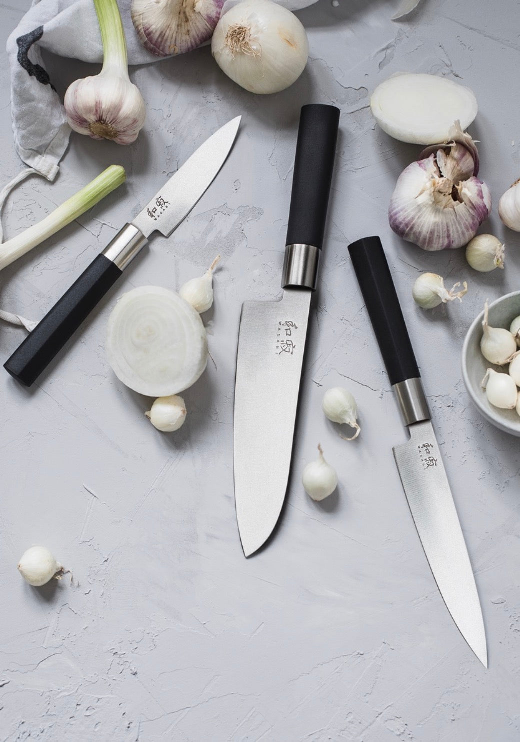 KAI WASABI BLACK Kokkekniv (15cm)